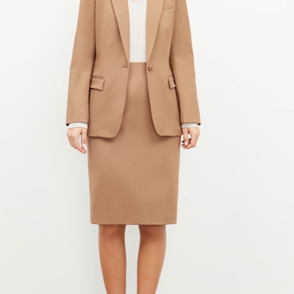 MM LaFleur Yiyan Blazer Washable Wool Twill
